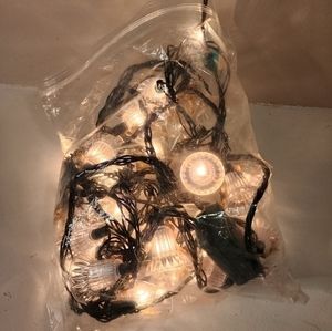 Vintage‎ White Bell Shaped Christmas Tree Lights With Music Player